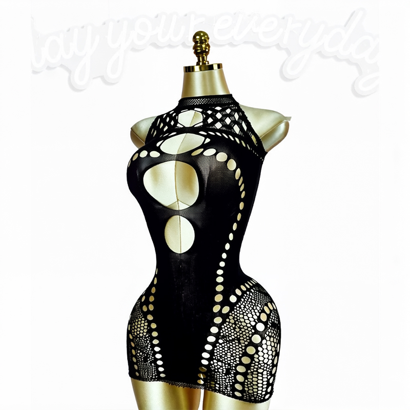 Cover Up Kaftan - Damen-Netzkleid, sexy, durchsichtig, elastisch, Badebekleidung, Strandmode,