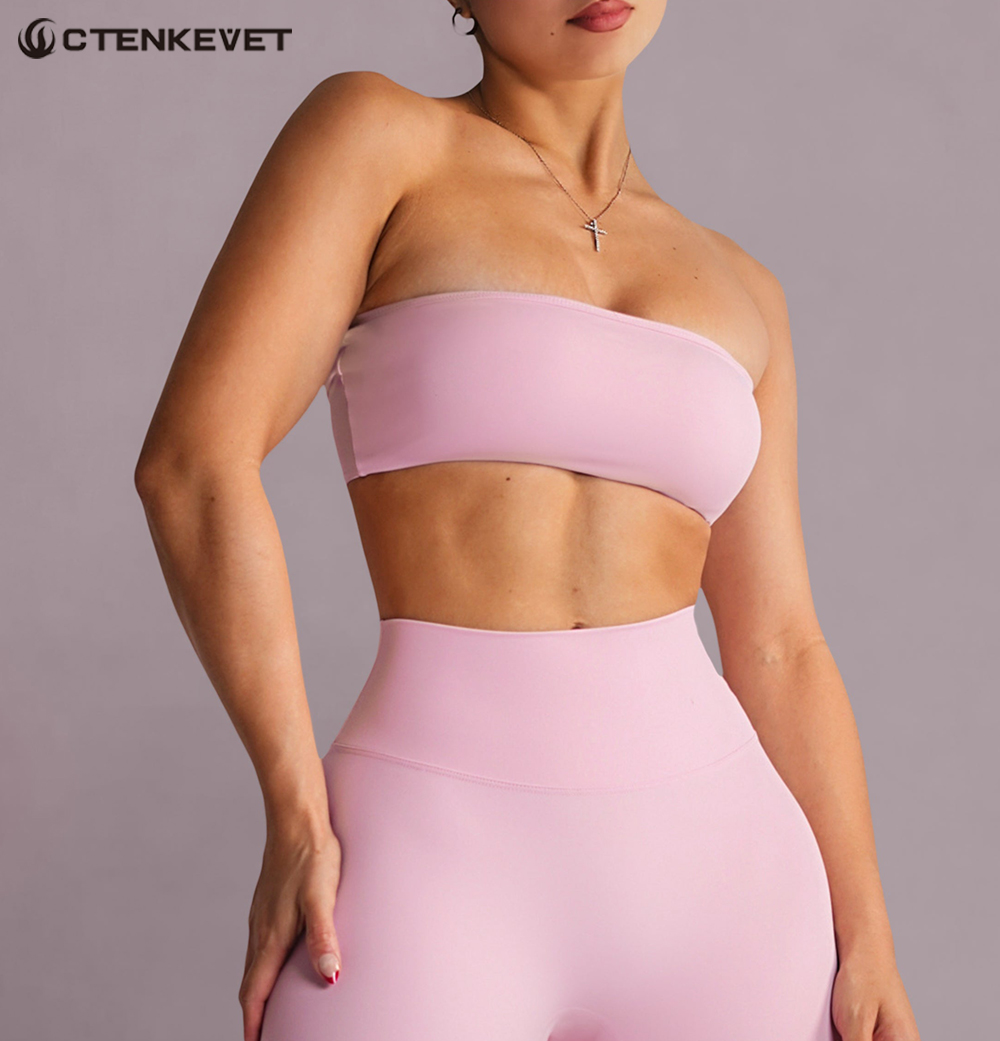 Crop Top Crochet - Liebsten Sport-Bh Gym Crop Top Frauen