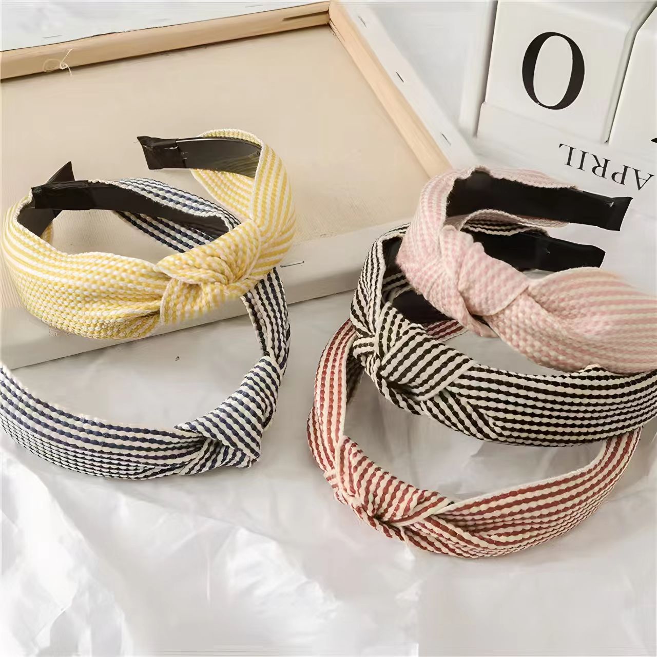 Breitkrempiges Kariertes Stirn – Headband Summer Knit Bewertung und Preis