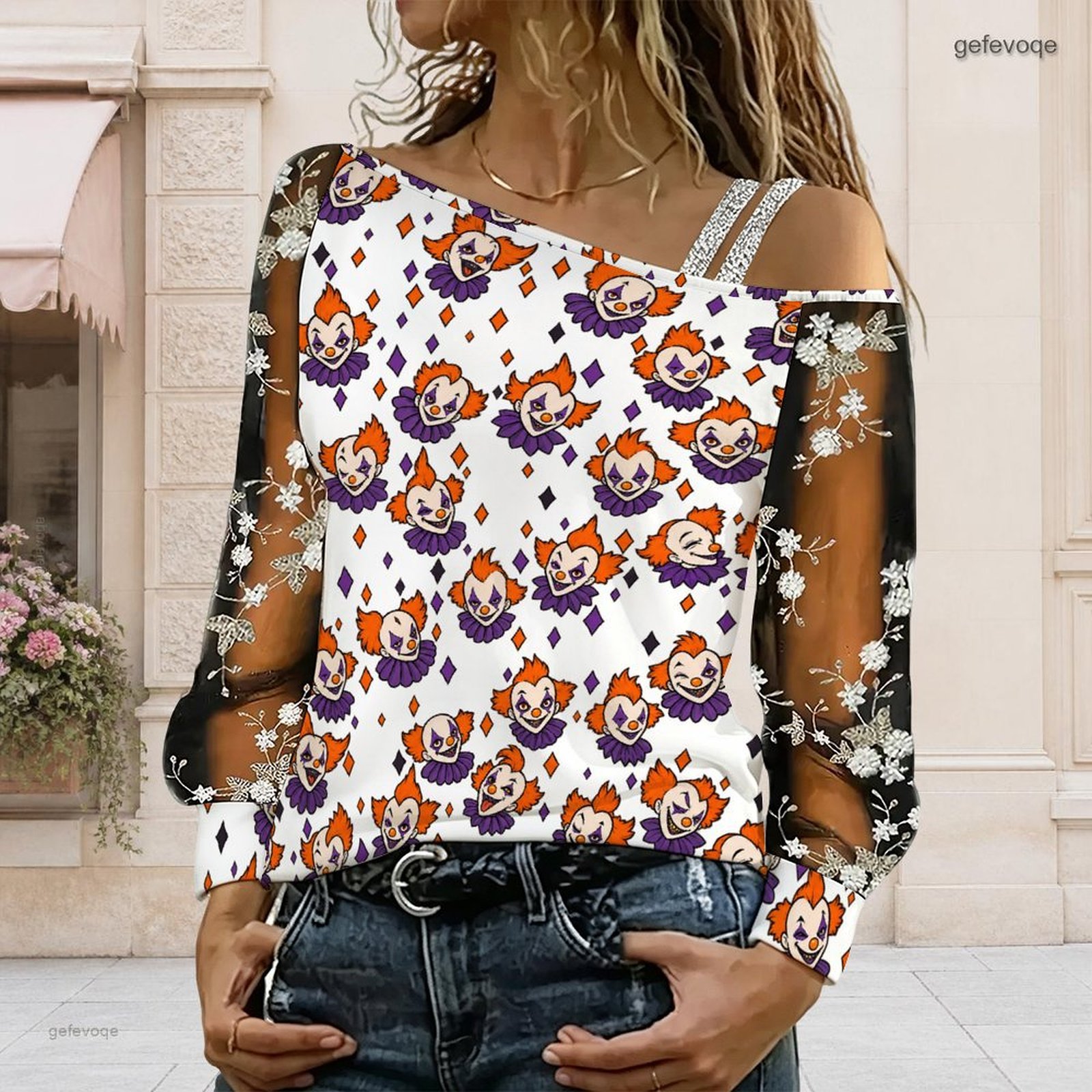 Asymmetrisches Off-Shoulder-To – Blouse Off Shoulder Bewertung und Preis